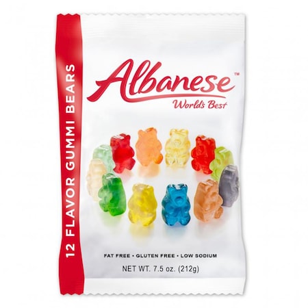 Albanese Worlds Best Albanese Assorted Gummi Bears 7.5 oz 53348